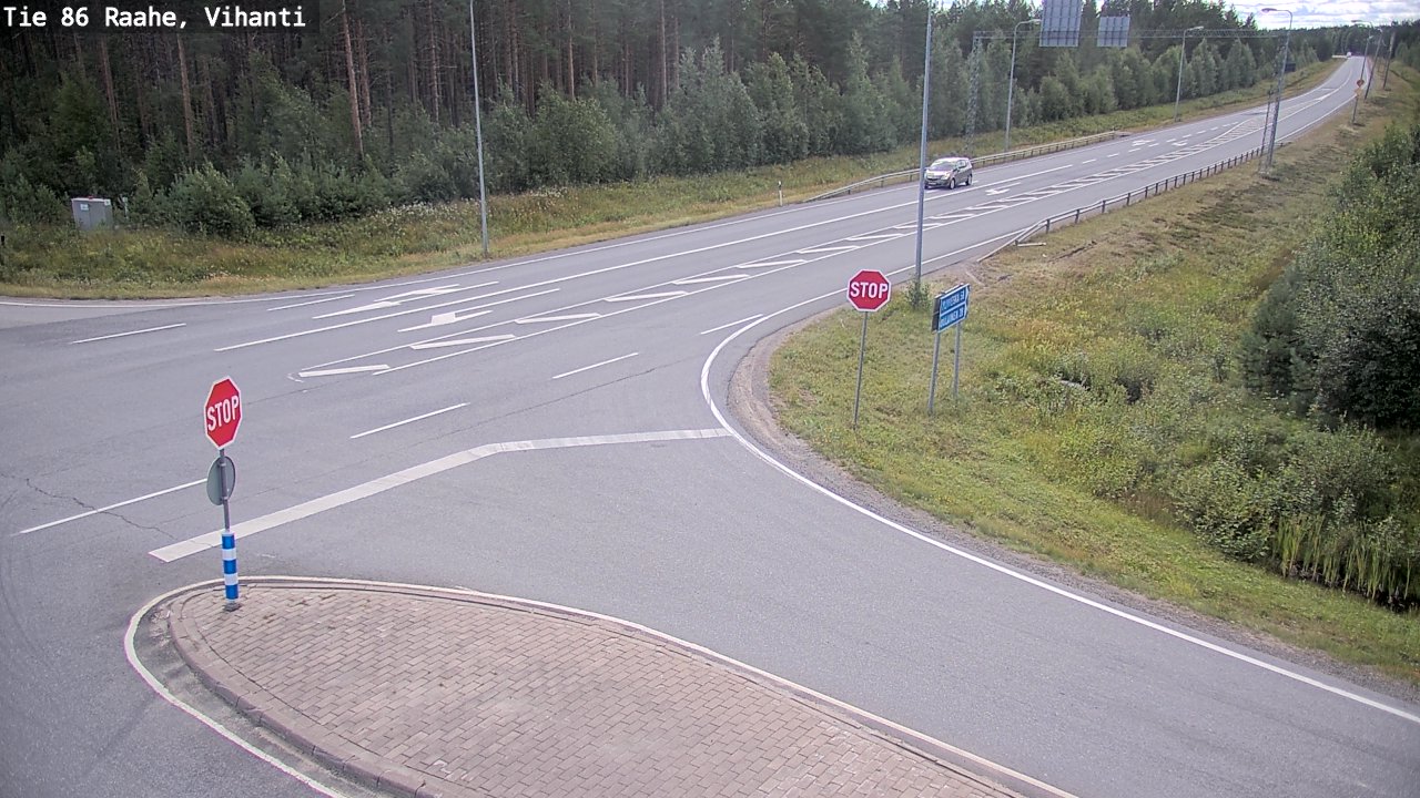 Kelikamerat Kuva Tie 86 Raahe, Vihanti, Raahe, Pohjois-Pohjanmaa