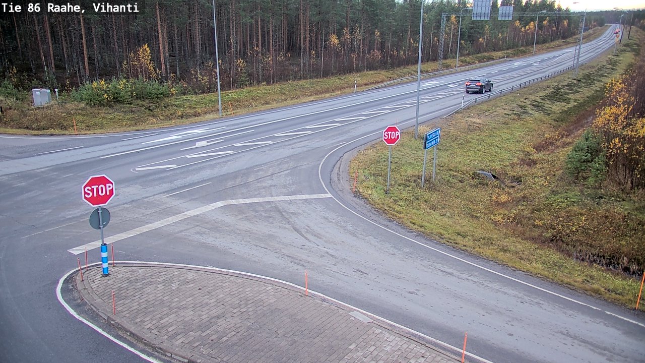 Kelikamerat Kuva Tie 86 Raahe, Vihanti, Raahe, Pohjois-Pohjanmaa