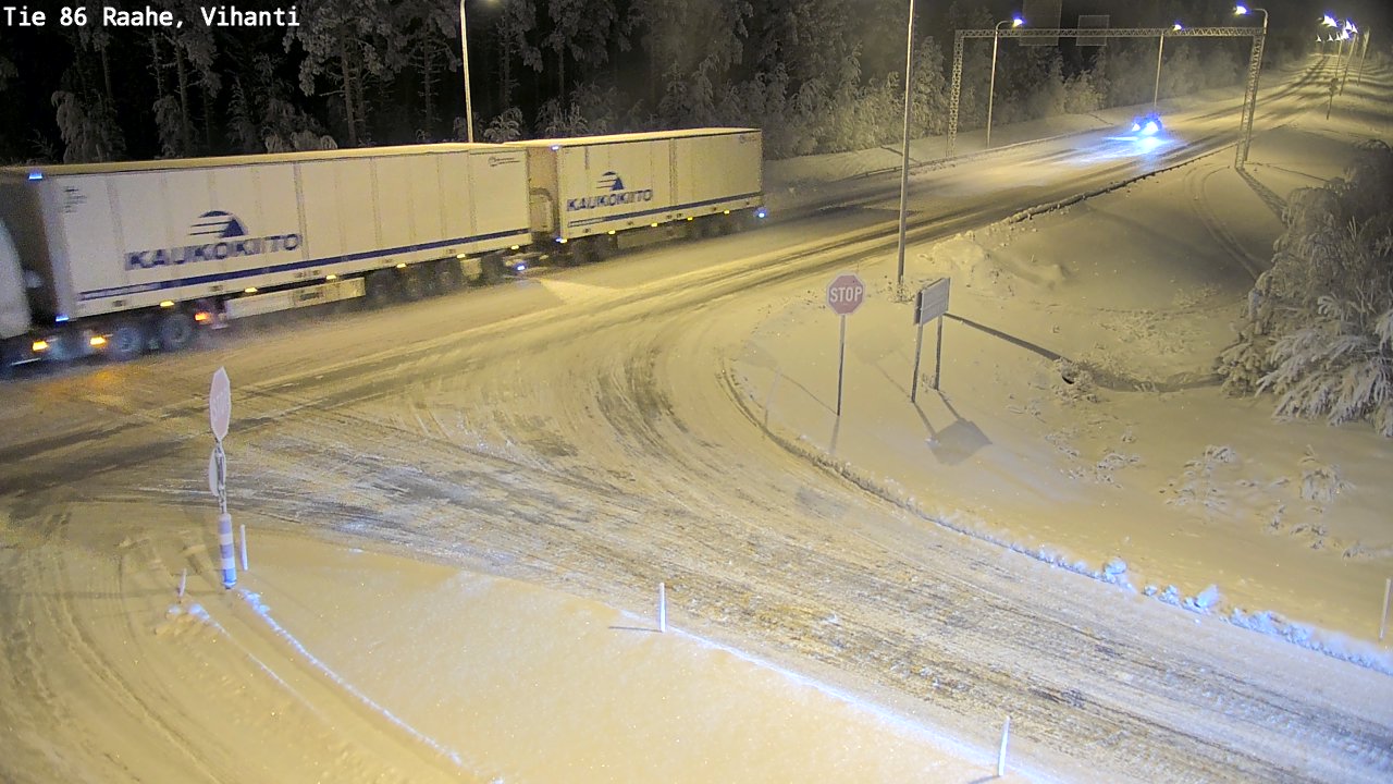 Kelikamerat Kuva Tie 86 Raahe, Vihanti, Raahe, Pohjois-Pohjanmaa