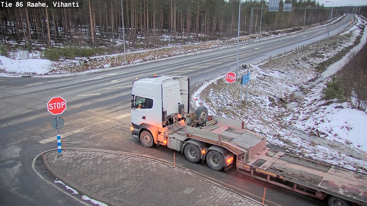 Kelikamerat Kuva Tie 86 Raahe, Vihanti, Raahe, Pohjois-Pohjanmaa