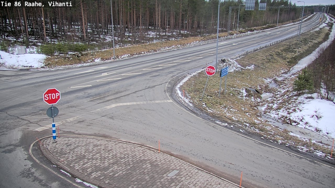 Kelikamerat Kuva Tie 86 Raahe, Vihanti, Raahe, Pohjois-Pohjanmaa
