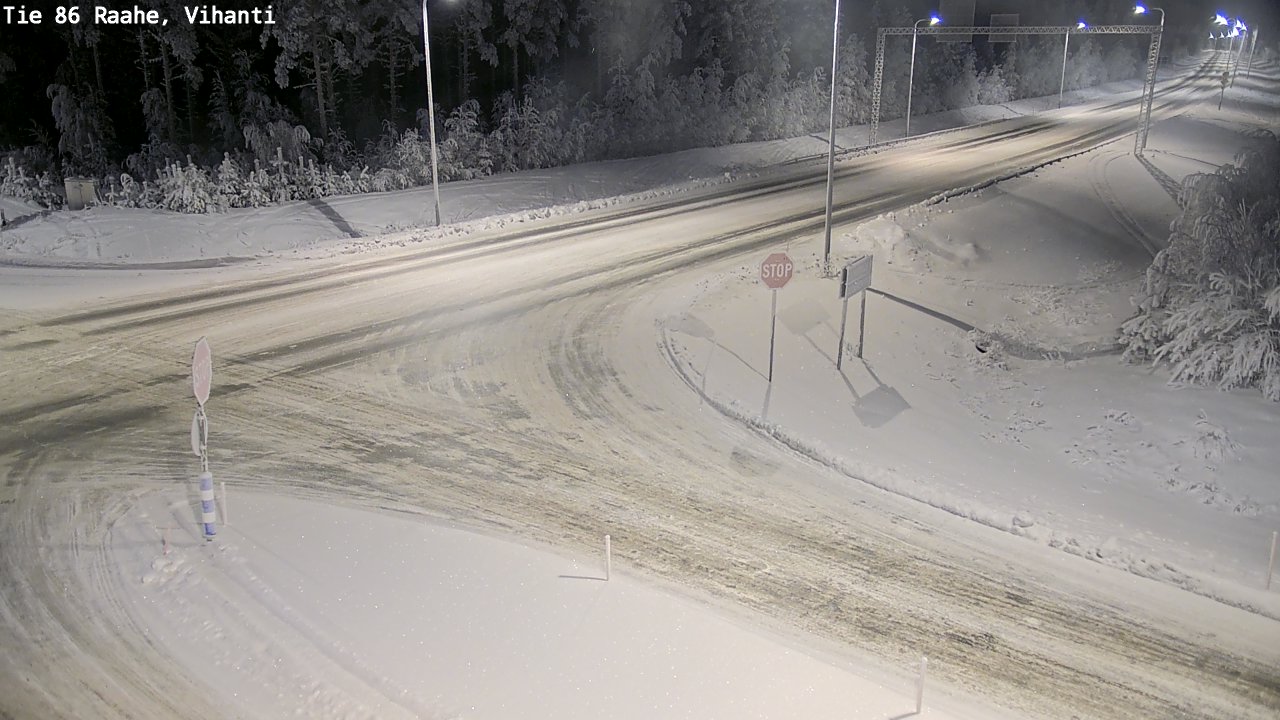 Kelikamerat Kuva Tie 86 Raahe, Vihanti, Raahe, Pohjois-Pohjanmaa