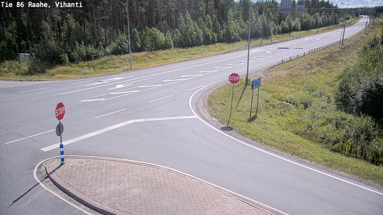 Kelikamerat Kuva Tie 86 Raahe, Vihanti, Raahe, Pohjois-Pohjanmaa