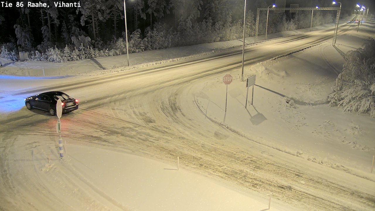 Kelikamerat Kuva Tie 86 Raahe, Vihanti, Raahe, Pohjois-Pohjanmaa