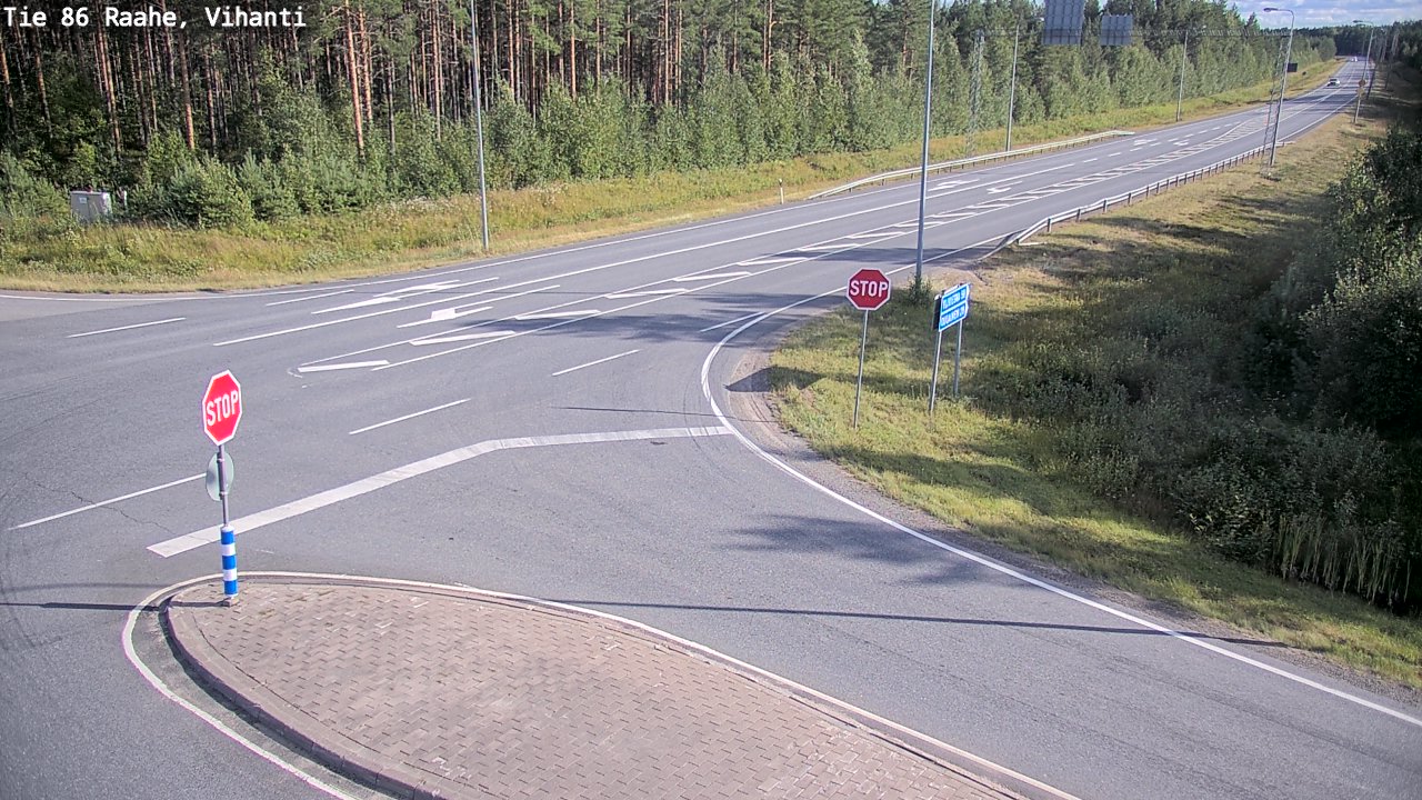 Kelikamerat Kuva Tie 86 Raahe, Vihanti, Raahe, Pohjois-Pohjanmaa