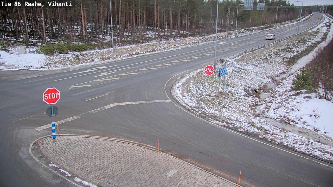 Kelikamerat Kuva Tie 86 Raahe, Vihanti, Raahe, Pohjois-Pohjanmaa