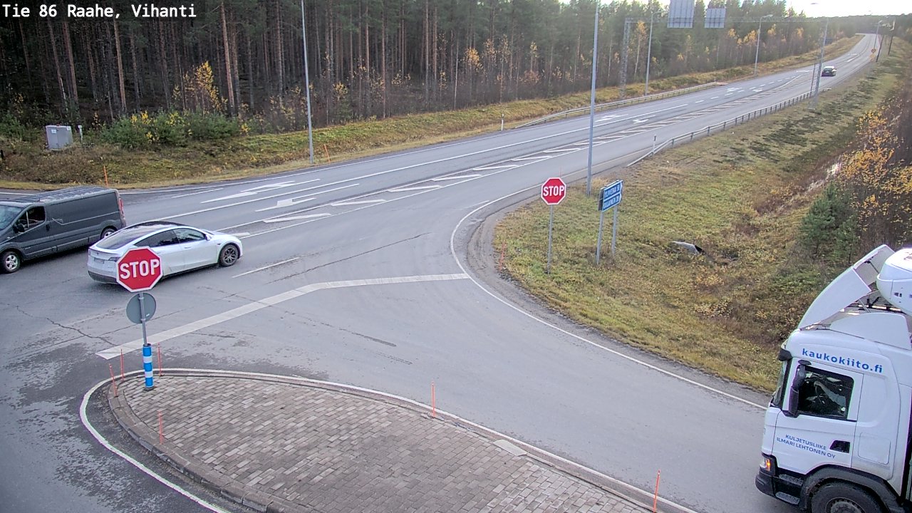 Kelikamerat Kuva Tie 86 Raahe, Vihanti, Raahe, Pohjois-Pohjanmaa