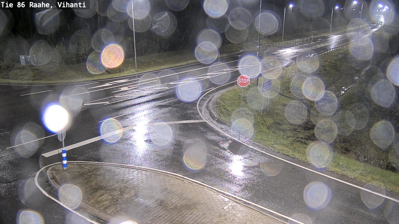 Weather Camera Image Road 86 Raahe, Vihanti, Raahe, Pohjois-Pohjanmaa