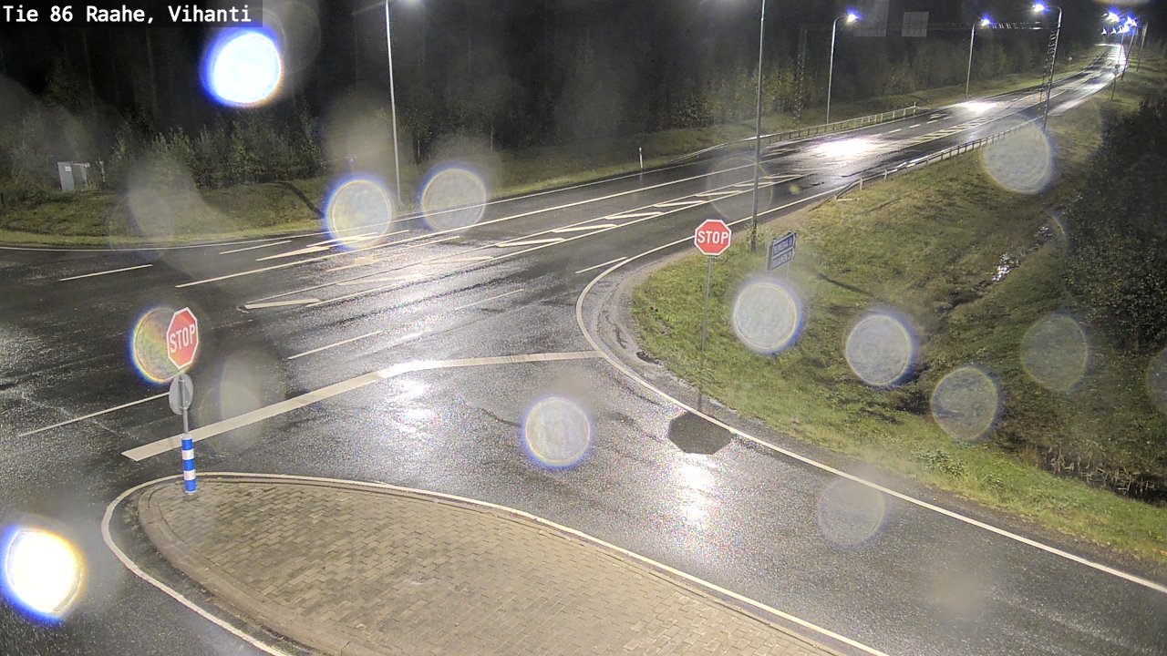 Weather Camera Image Road 86 Raahe, Vihanti, Raahe, Pohjois-Pohjanmaa