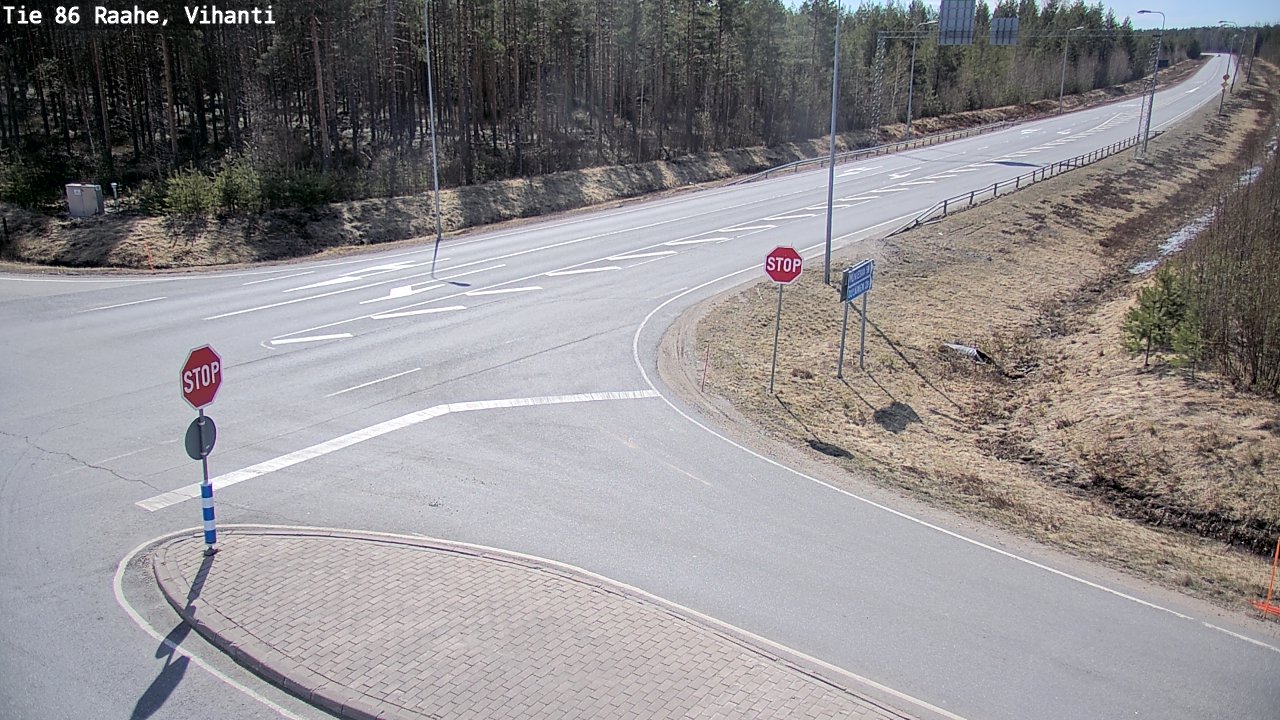 Kelikamerat Kuva Tie 86 Raahe, Vihanti, Raahe, Pohjois-Pohjanmaa