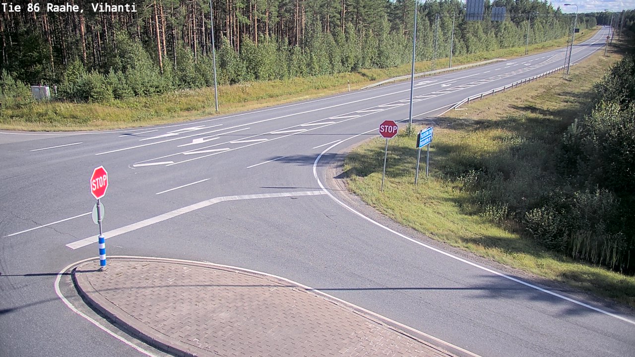 Kelikamerat Kuva Tie 86 Raahe, Vihanti, Raahe, Pohjois-Pohjanmaa