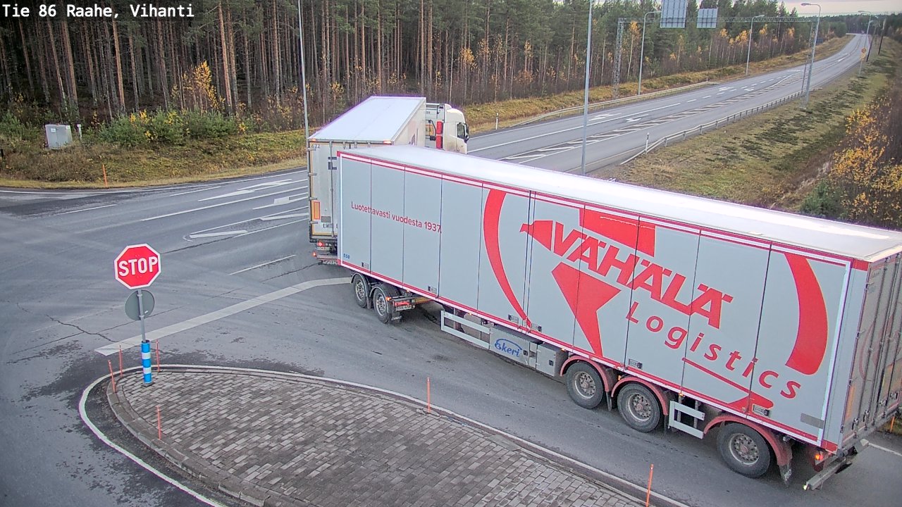 Kelikamerat Kuva Tie 86 Raahe, Vihanti, Raahe, Pohjois-Pohjanmaa