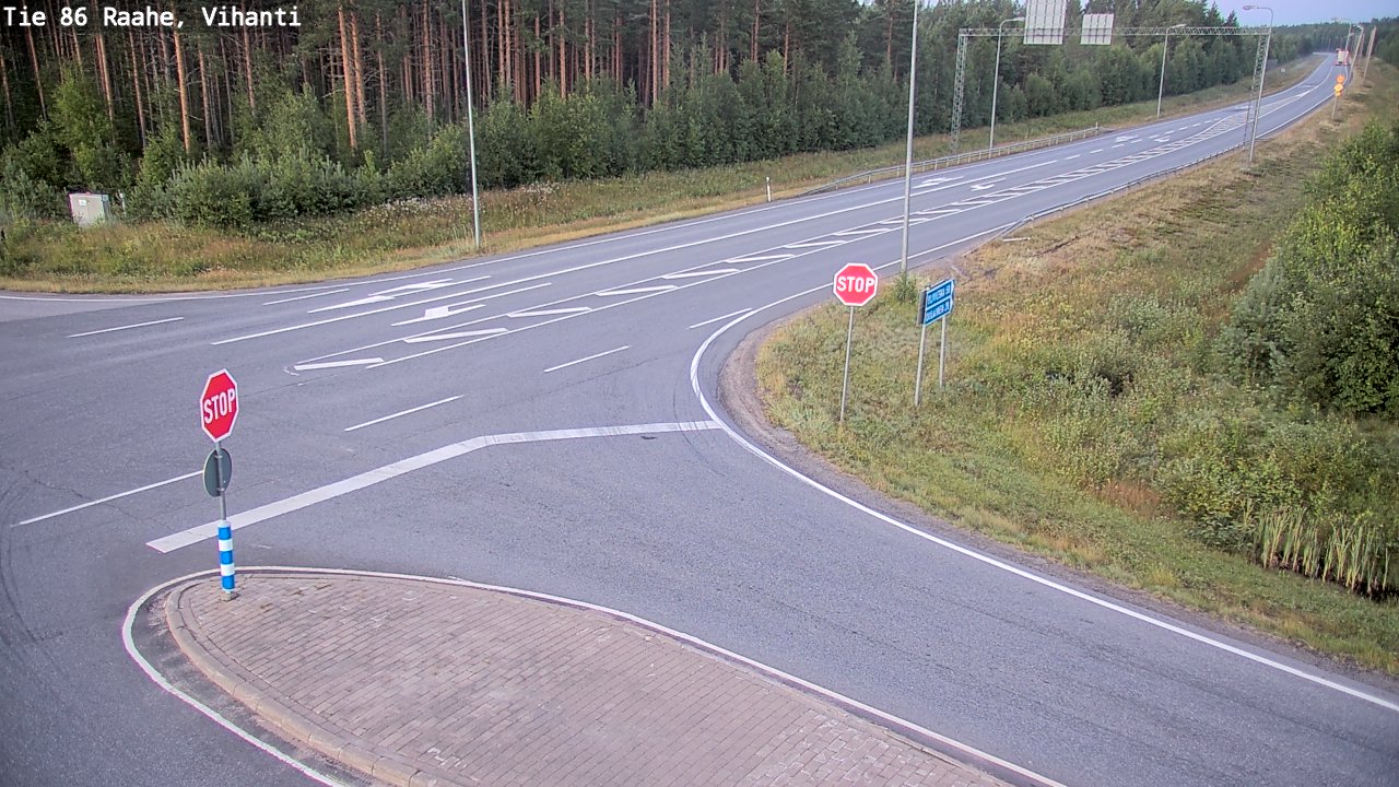 Kelikamerat Kuva Tie 86 Raahe, Vihanti, Raahe, Pohjois-Pohjanmaa