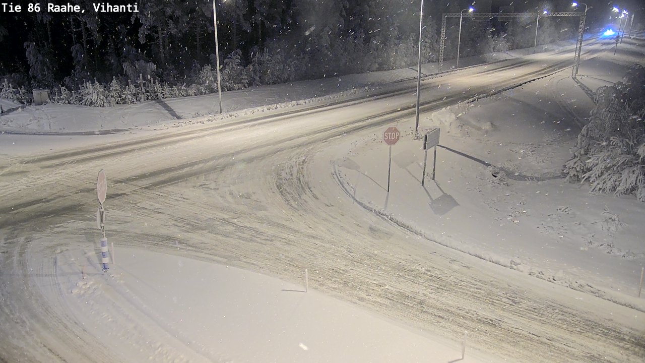 Kelikamerat Kuva Tie 86 Raahe, Vihanti, Raahe, Pohjois-Pohjanmaa