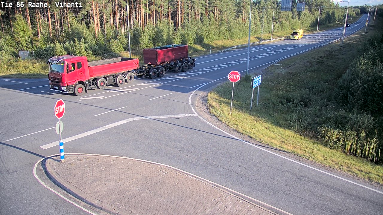 Kelikamerat Kuva Tie 86 Raahe, Vihanti, Raahe, Pohjois-Pohjanmaa