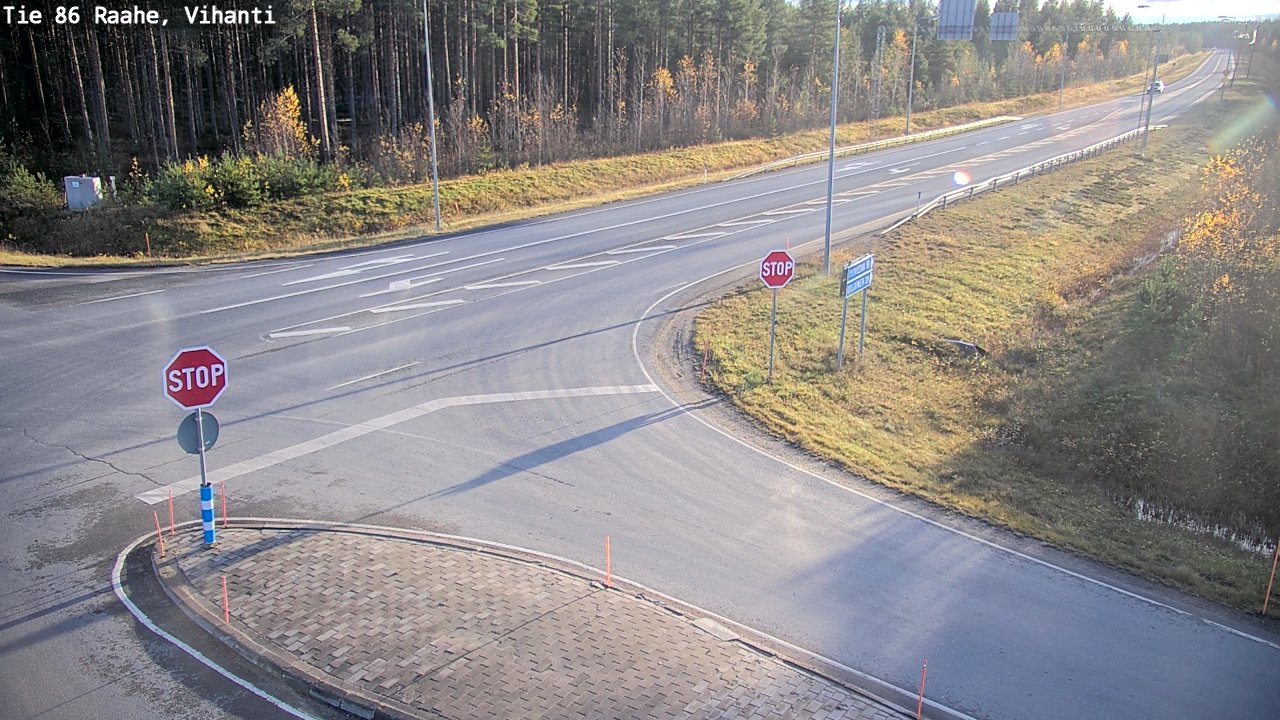 Kelikamerat Kuva Tie 86 Raahe, Vihanti, Raahe, Pohjois-Pohjanmaa
