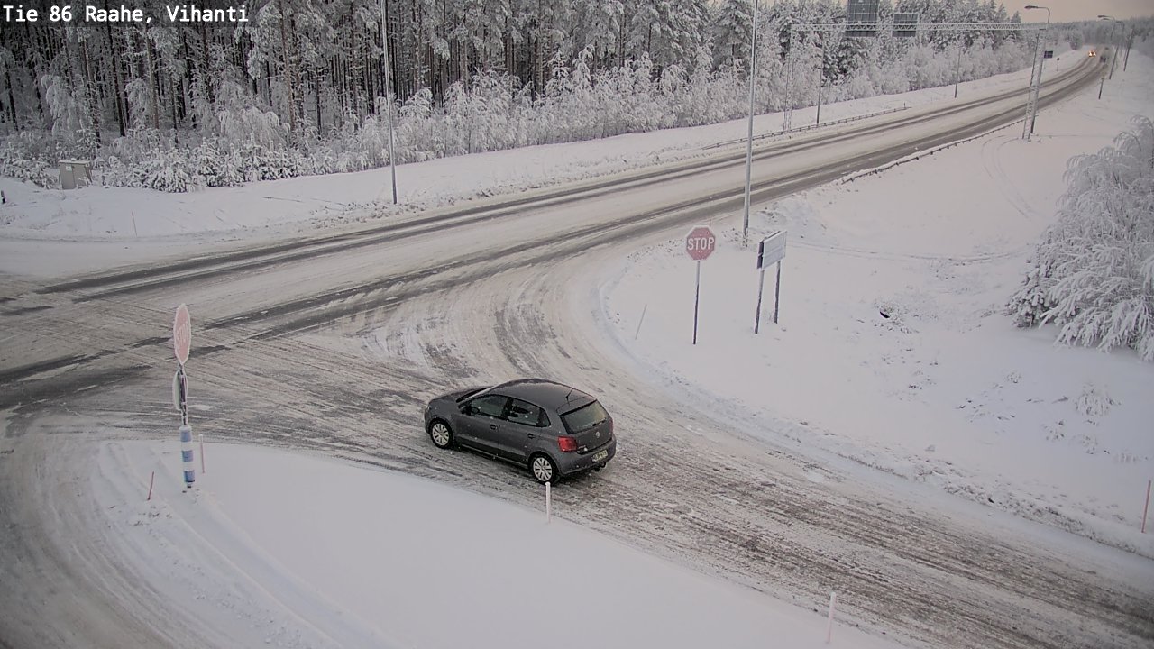 Kelikamerat Kuva Tie 86 Raahe, Vihanti, Raahe, Pohjois-Pohjanmaa