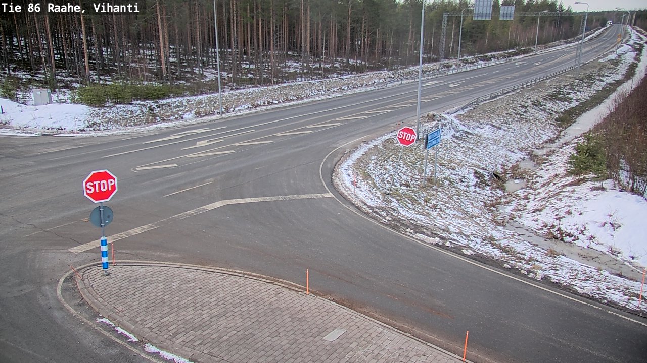 Kelikamerat Kuva Tie 86 Raahe, Vihanti, Raahe, Pohjois-Pohjanmaa
