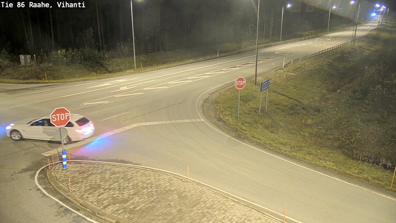 Kelikamerat Kuva Tie 86 Raahe, Vihanti, Raahe, Pohjois-Pohjanmaa