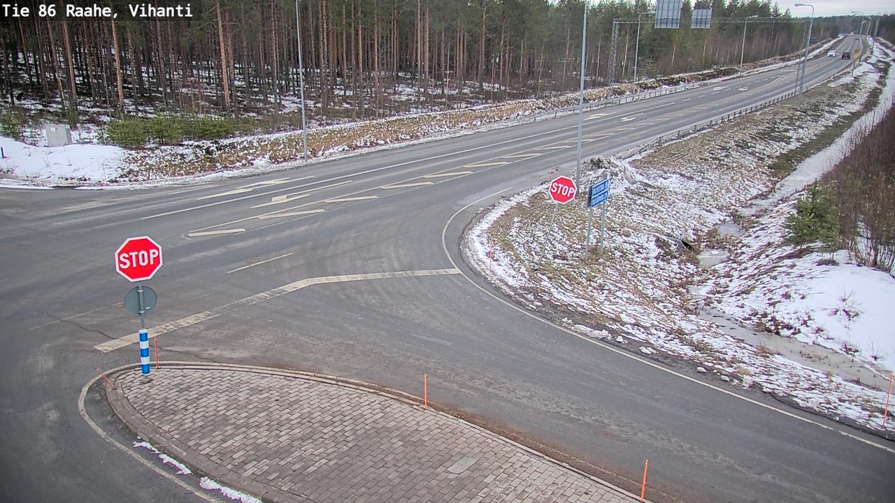 Kelikamerat Kuva Tie 86 Raahe, Vihanti, Raahe, Pohjois-Pohjanmaa