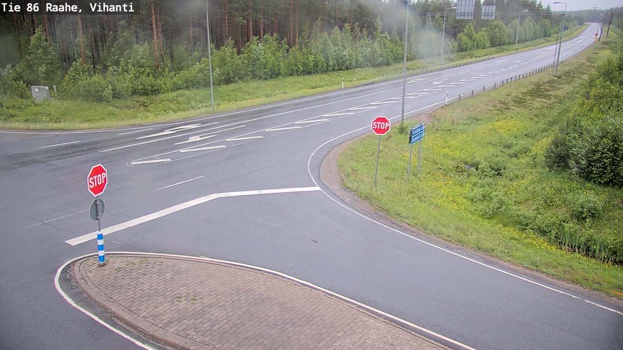 Kelikamerat Kuva Tie 86 Raahe, Vihanti, Raahe, Pohjois-Pohjanmaa