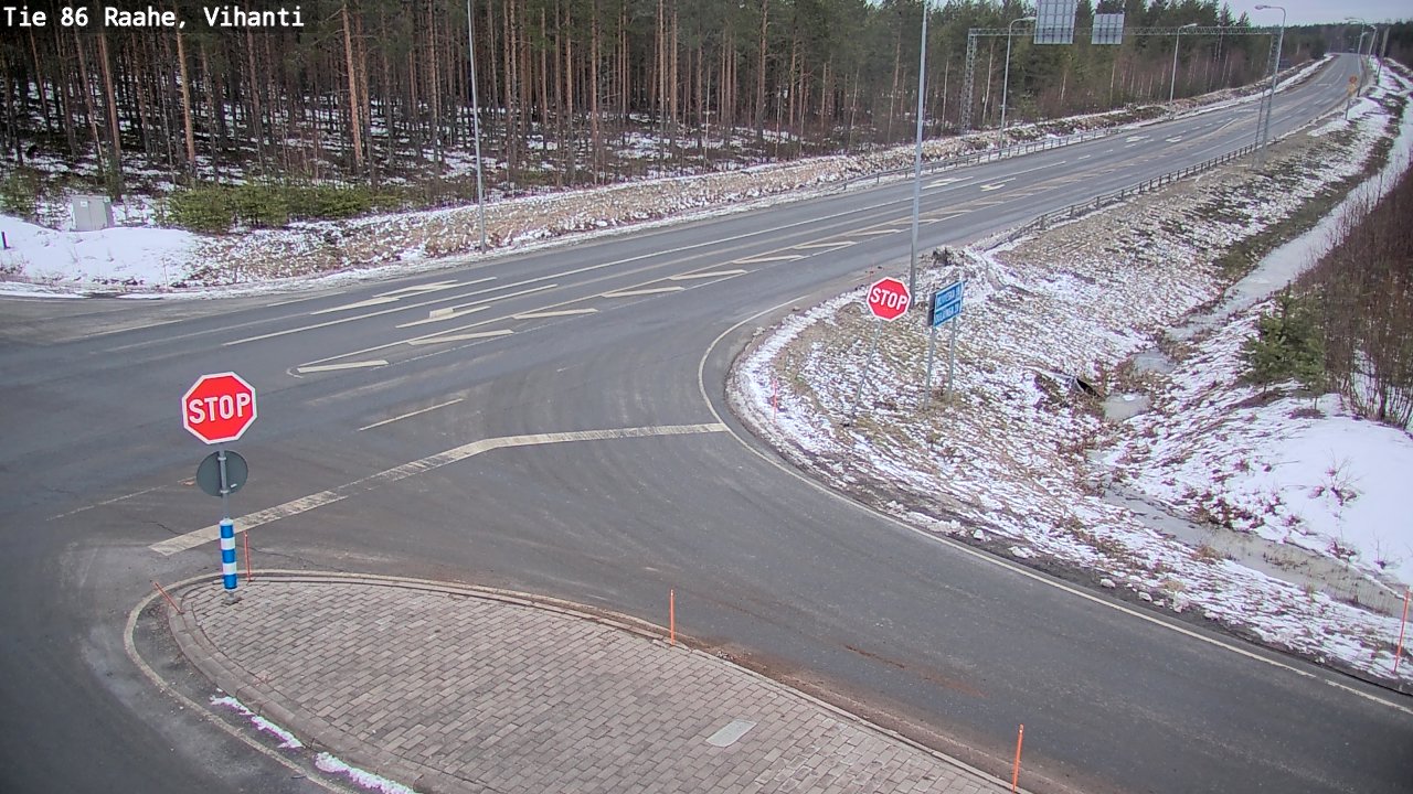 Kelikamerat Kuva Tie 86 Raahe, Vihanti, Raahe, Pohjois-Pohjanmaa