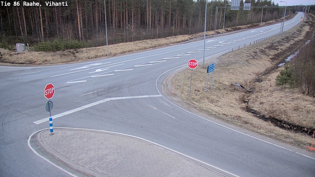 Kelikamerat Kuva Tie 86 Raahe, Vihanti, Raahe, Pohjois-Pohjanmaa