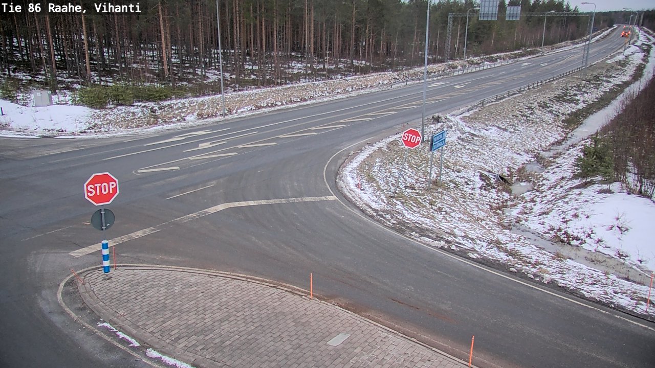 Kelikamerat Kuva Tie 86 Raahe, Vihanti, Raahe, Pohjois-Pohjanmaa