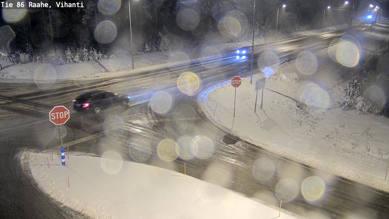 Weather Camera Image Road 86 Raahe, Vihanti, Raahe, Pohjois-Pohjanmaa
