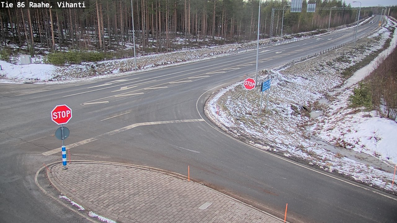 Kelikamerat Kuva Tie 86 Raahe, Vihanti, Raahe, Pohjois-Pohjanmaa