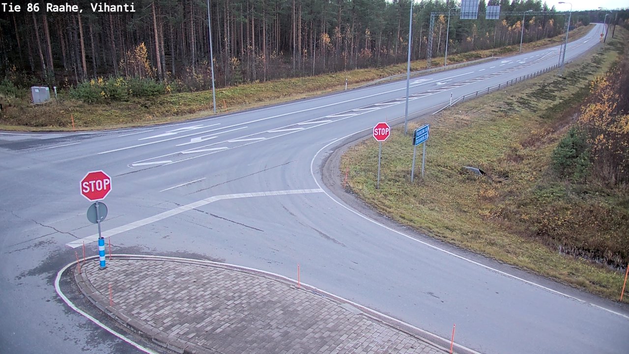 Kelikamerat Kuva Tie 86 Raahe, Vihanti, Raahe, Pohjois-Pohjanmaa