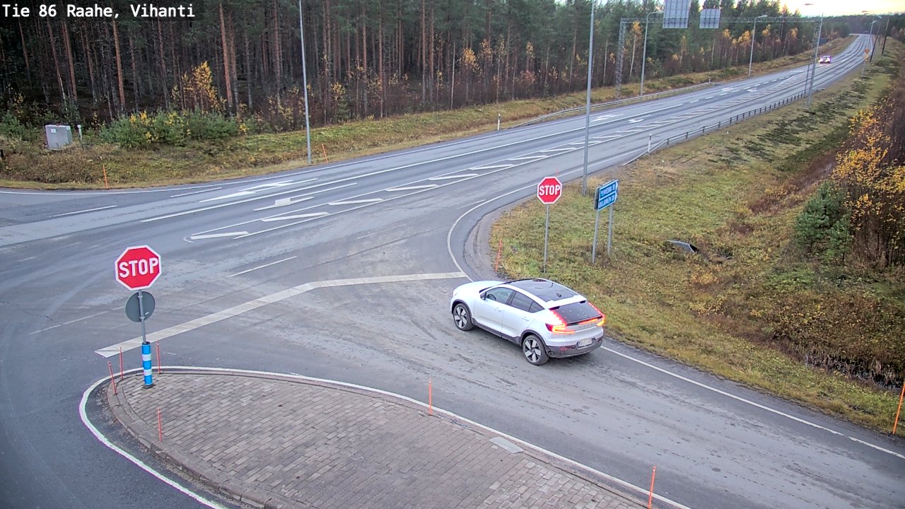 Kelikamerat Kuva Tie 86 Raahe, Vihanti, Raahe, Pohjois-Pohjanmaa