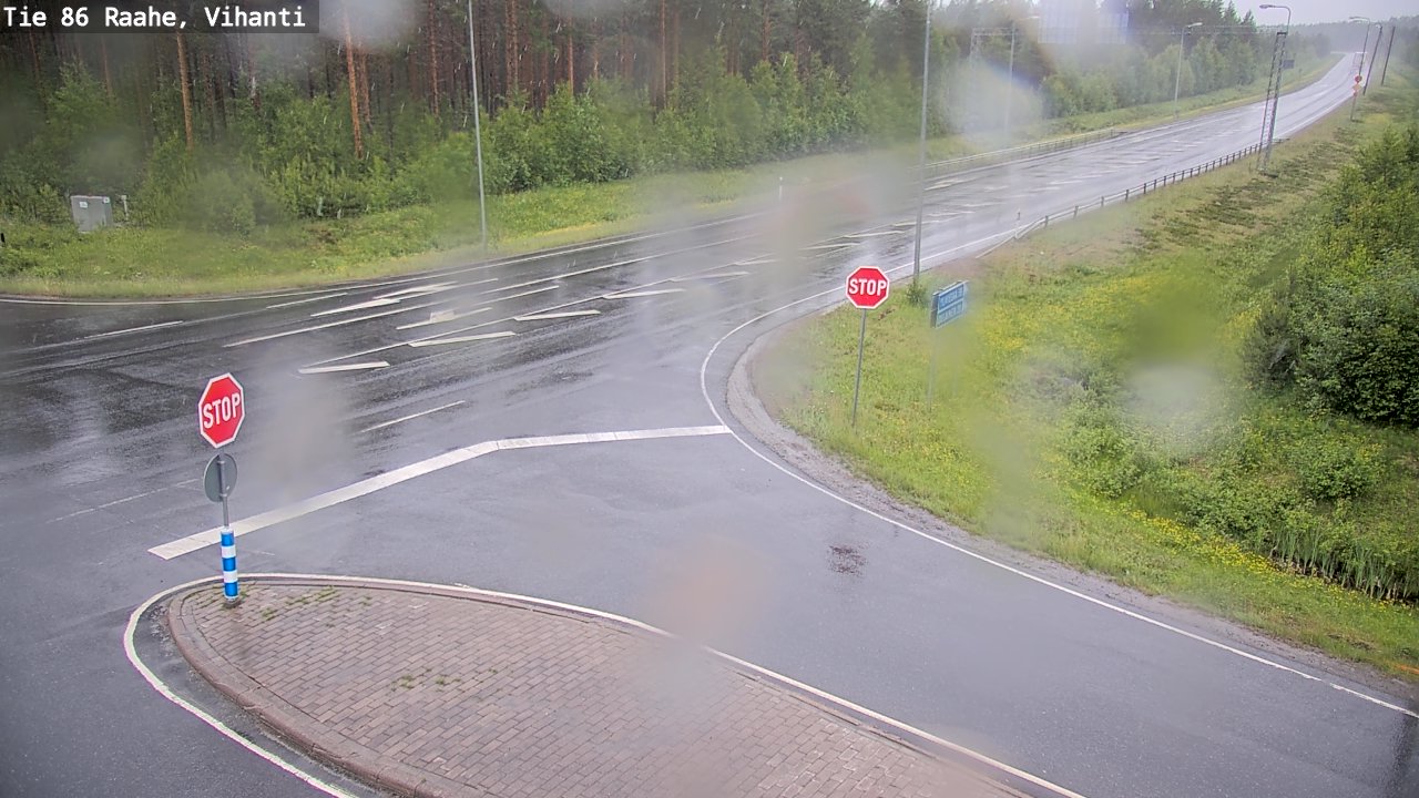 Kelikamerat Kuva Tie 86 Raahe, Vihanti, Raahe, Pohjois-Pohjanmaa