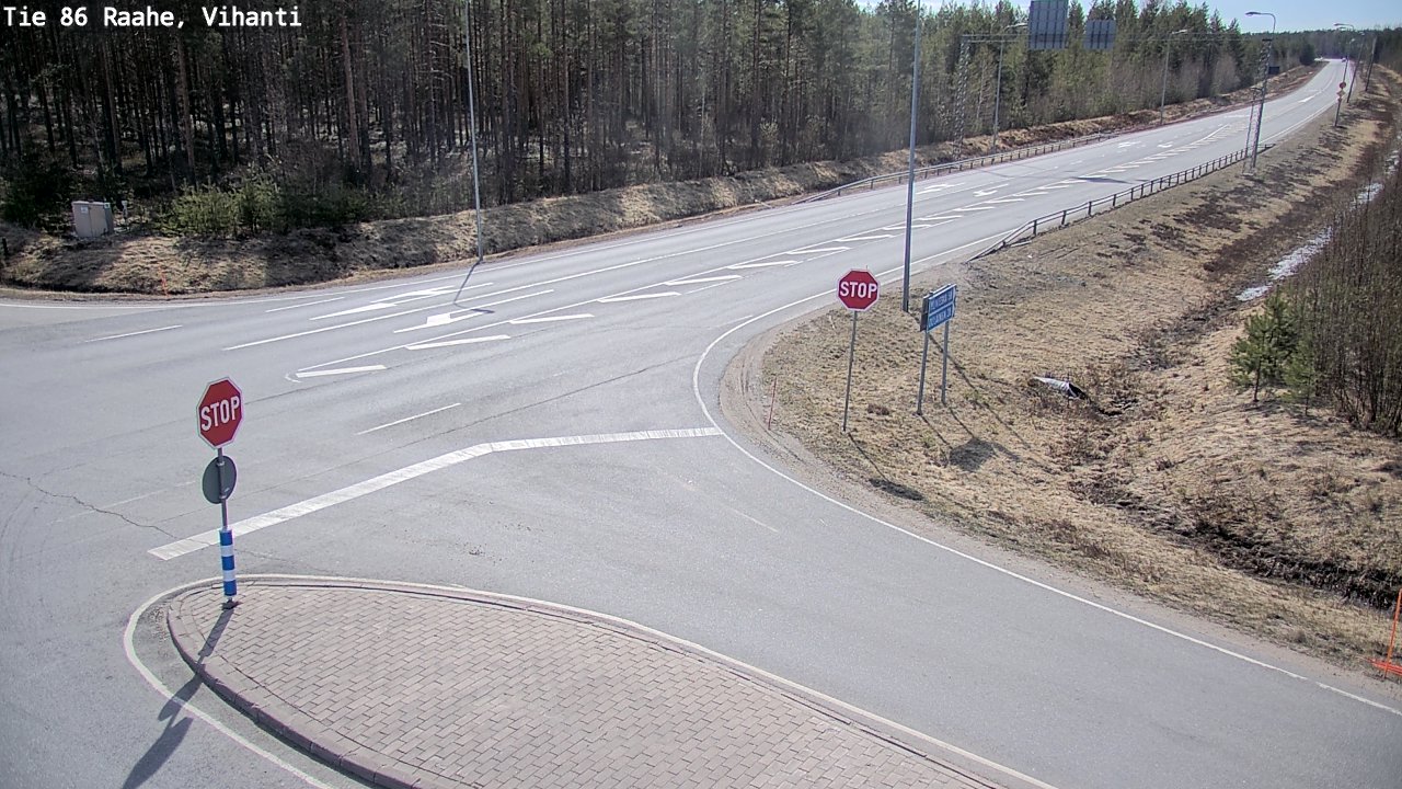 Kelikamerat Kuva Tie 86 Raahe, Vihanti, Raahe, Pohjois-Pohjanmaa