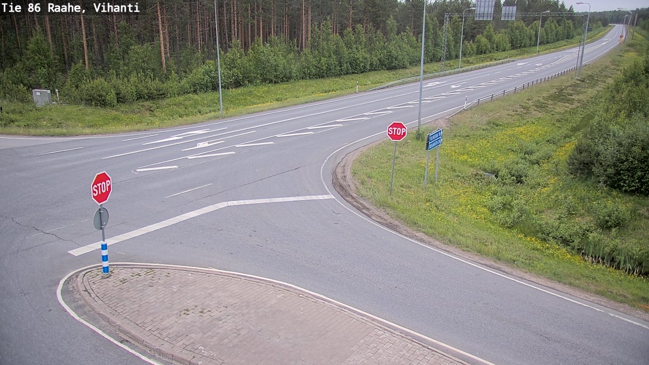 Kelikamerat Kuva Tie 86 Raahe, Vihanti, Raahe, Pohjois-Pohjanmaa