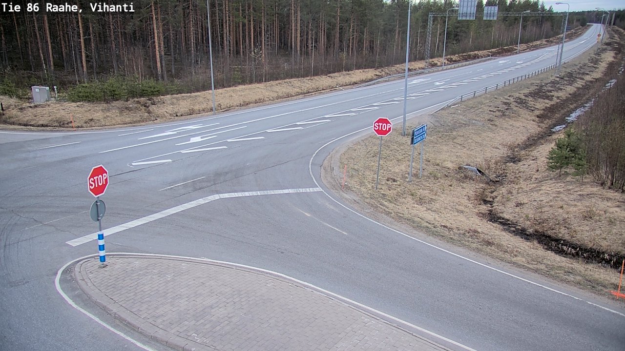 Kelikamerat Kuva Tie 86 Raahe, Vihanti, Raahe, Pohjois-Pohjanmaa