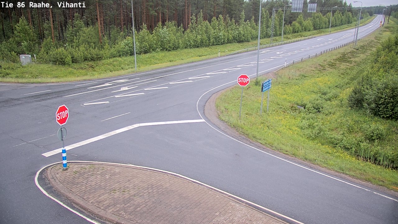 Kelikamerat Kuva Tie 86 Raahe, Vihanti, Raahe, Pohjois-Pohjanmaa