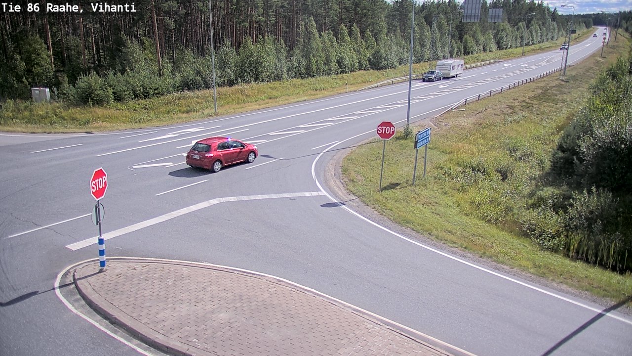 Kelikamerat Kuva Tie 86 Raahe, Vihanti, Raahe, Pohjois-Pohjanmaa