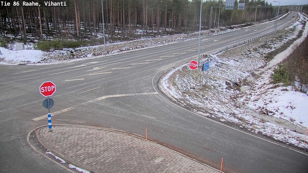 Kelikamerat Kuva Tie 86 Raahe, Vihanti, Raahe, Pohjois-Pohjanmaa