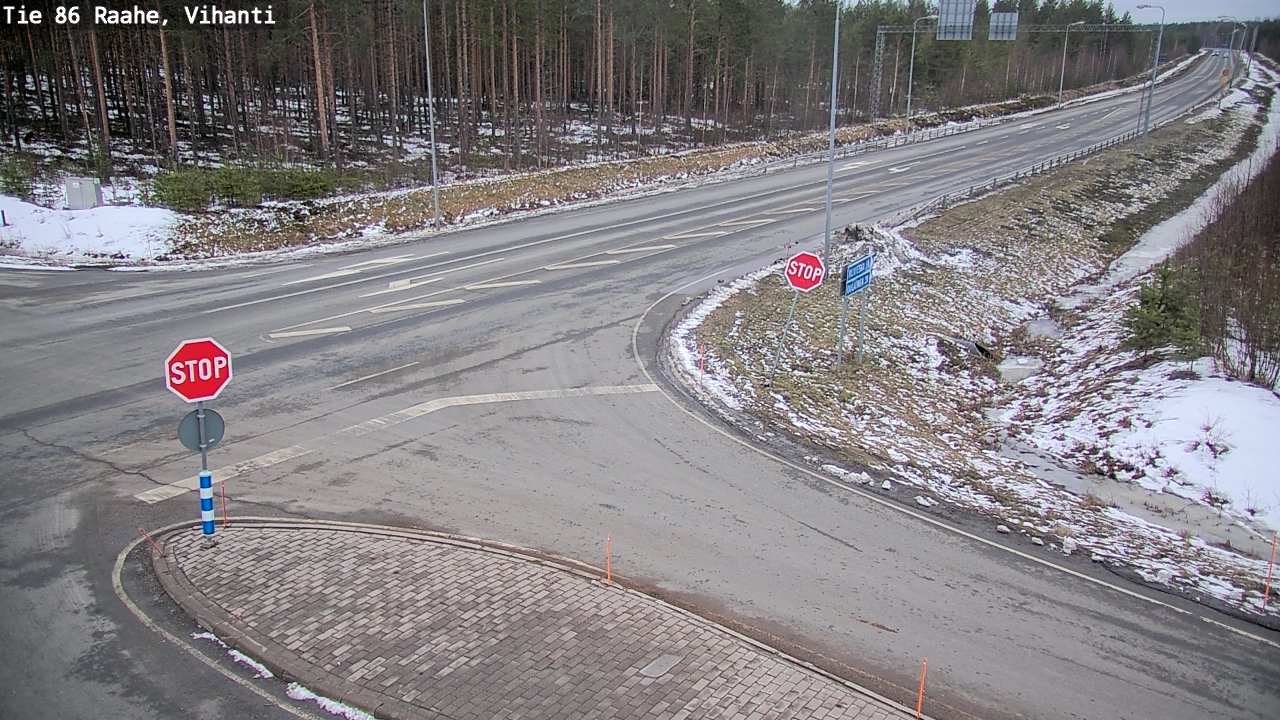 Kelikamerat Kuva Tie 86 Raahe, Vihanti, Raahe, Pohjois-Pohjanmaa
