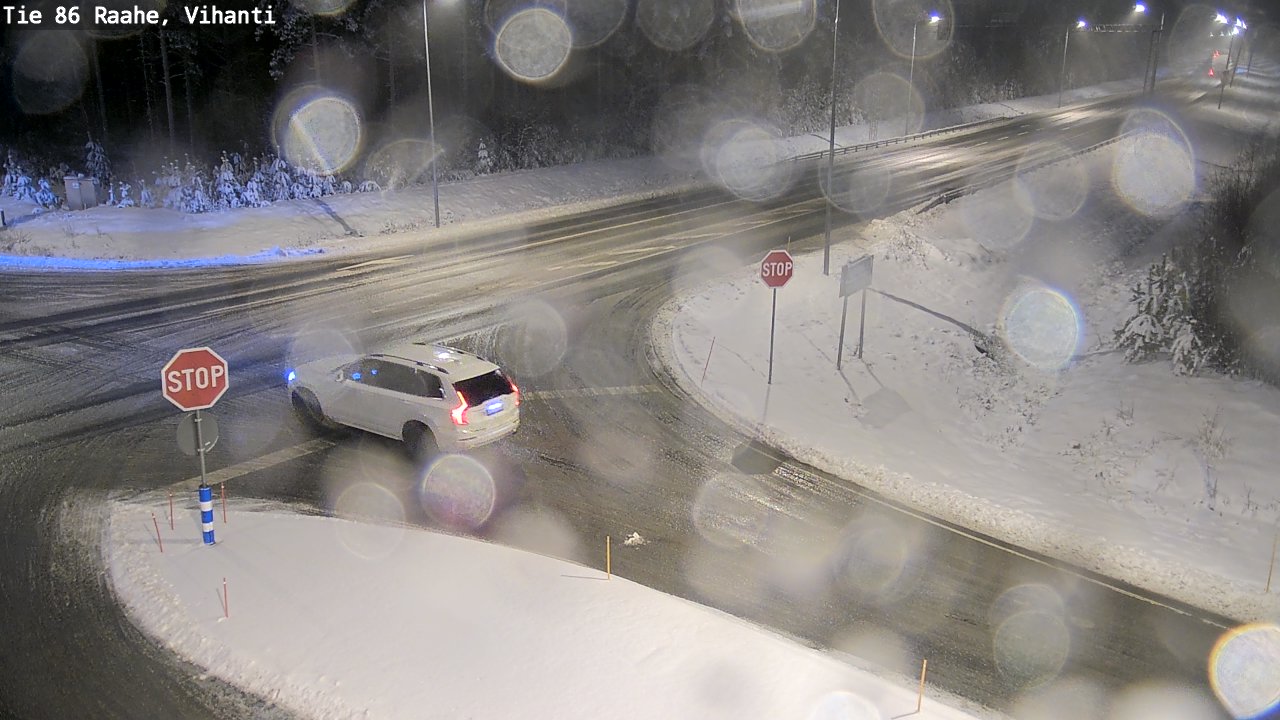 Weather Camera Image Road 86 Raahe, Vihanti, Raahe, Pohjois-Pohjanmaa
