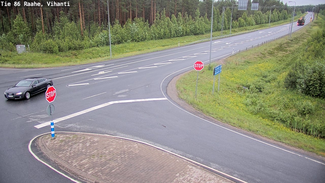 Kelikamerat Kuva Tie 86 Raahe, Vihanti, Raahe, Pohjois-Pohjanmaa