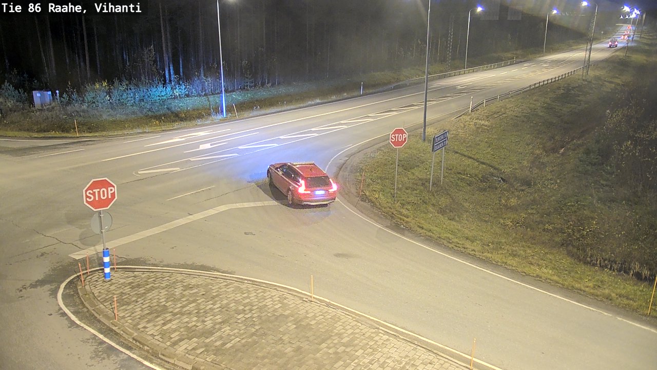 Kelikamerat Kuva Tie 86 Raahe, Vihanti, Raahe, Pohjois-Pohjanmaa