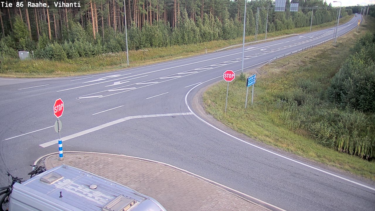 Kelikamerat Kuva Tie 86 Raahe, Vihanti, Raahe, Pohjois-Pohjanmaa