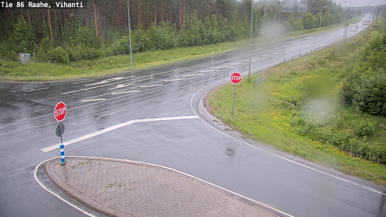 Kelikamerat Kuva Tie 86 Raahe, Vihanti, Raahe, Pohjois-Pohjanmaa