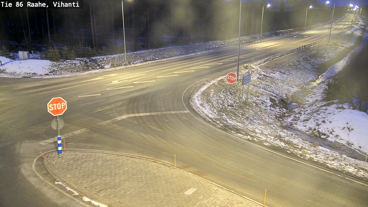 Kelikamerat Kuva Tie 86 Raahe, Vihanti, Raahe, Pohjois-Pohjanmaa