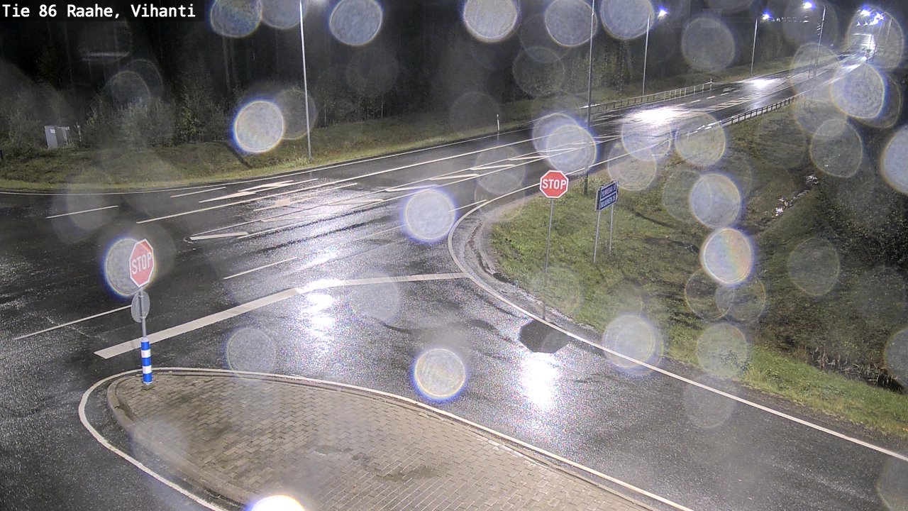 Weather Camera Image Road 86 Raahe, Vihanti, Raahe, Pohjois-Pohjanmaa