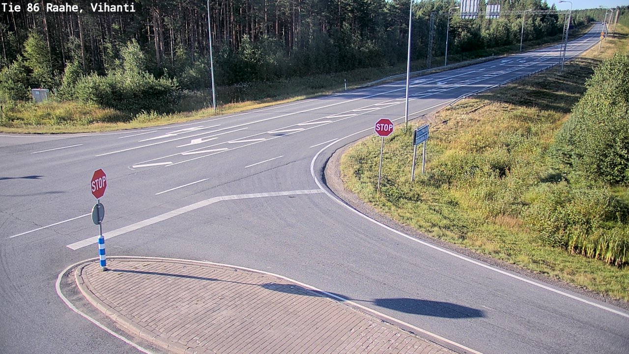 Kelikamerat Kuva Tie 86 Raahe, Vihanti, Raahe, Pohjois-Pohjanmaa