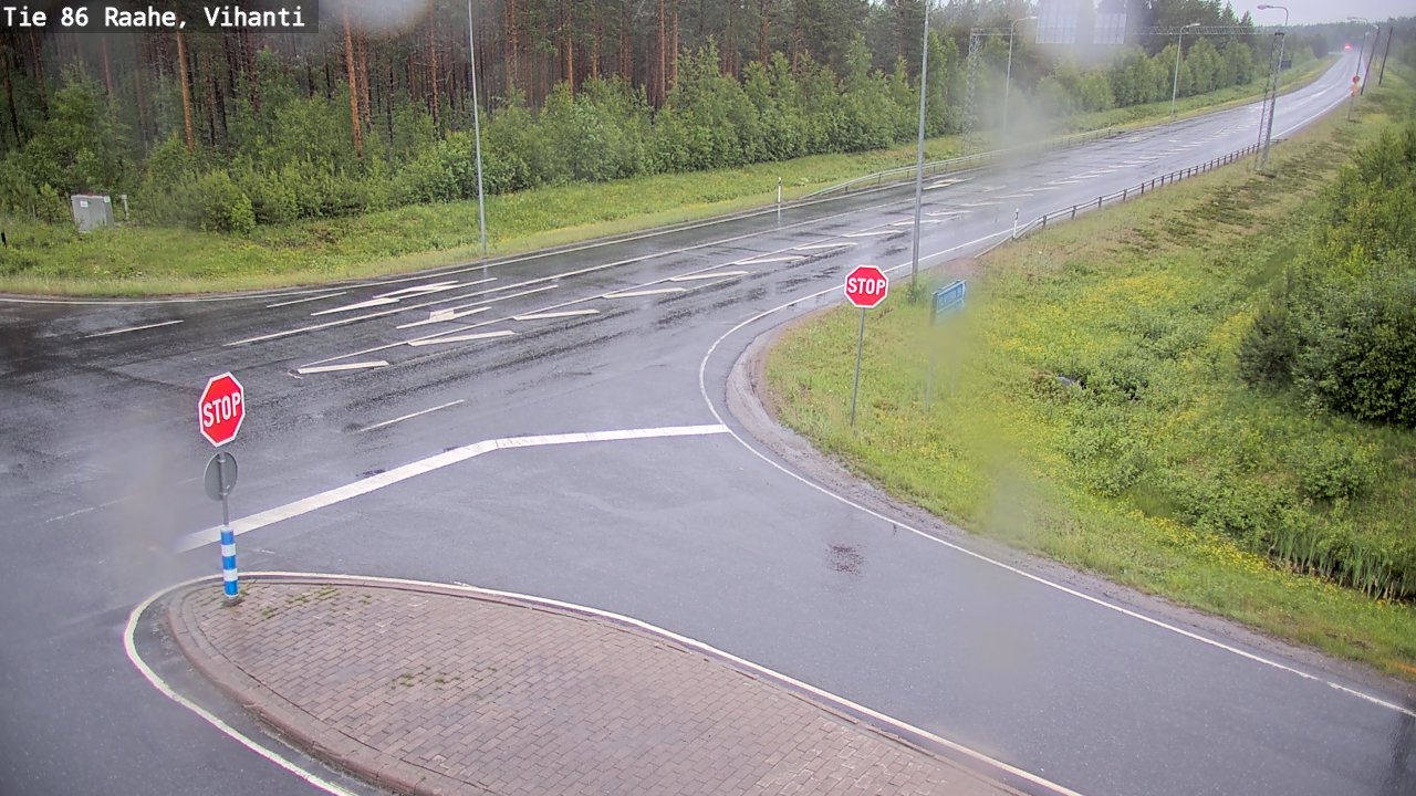 Kelikamerat Kuva Tie 86 Raahe, Vihanti, Raahe, Pohjois-Pohjanmaa