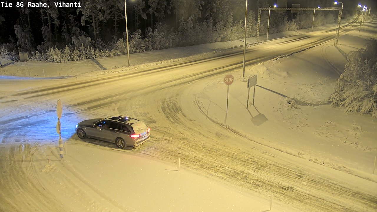 Kelikamerat Kuva Tie 86 Raahe, Vihanti, Raahe, Pohjois-Pohjanmaa